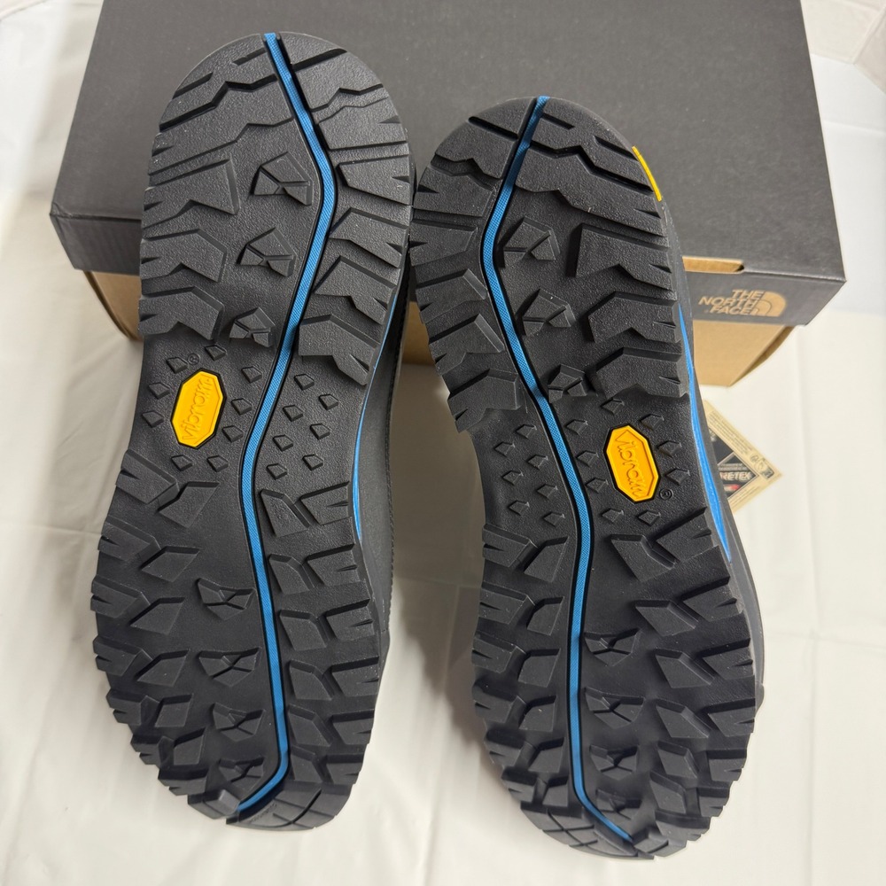 The North Face men Verto Alpine GORE-TEX Hiking Shoes Grey Black vibram 10.5 NOB - Picture 6 of 10